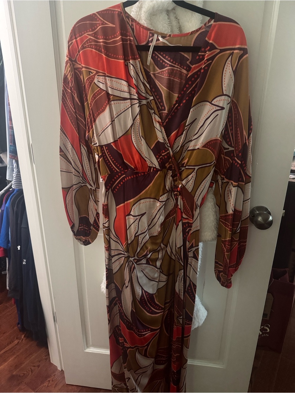 By Anthropologie Printed Wrap Dress
By Anthropologie
